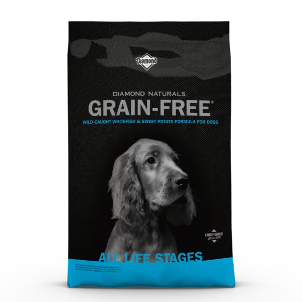 DIAMOND NATURALS GRAIN FREE-PESCADO BLANCO 12 KG